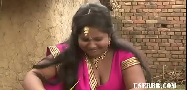  Village Bhabhi Seducing her Devar